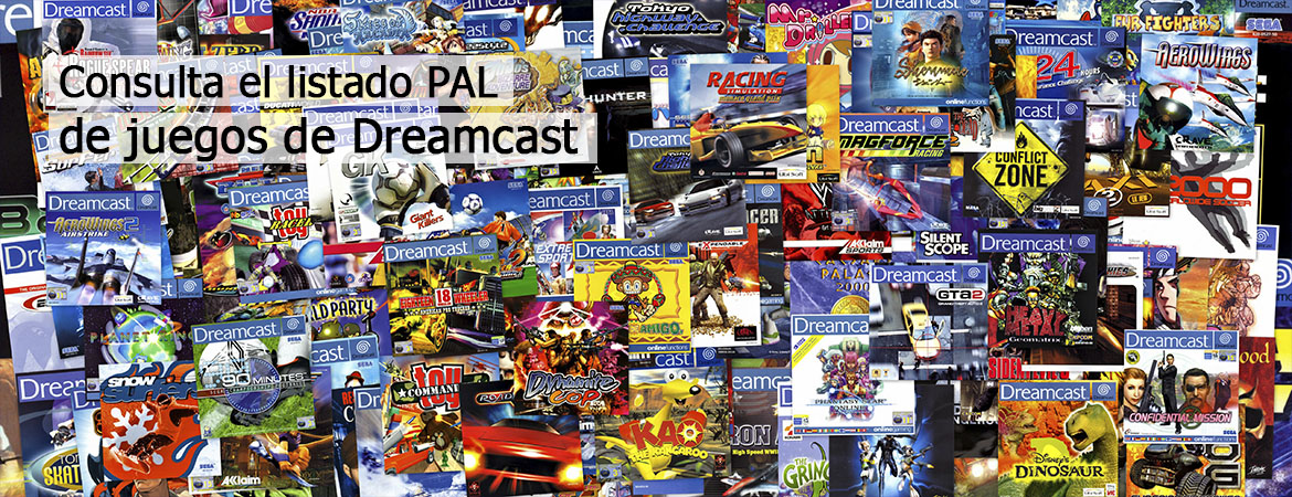 Lista de juegos PAL de Dreamcast