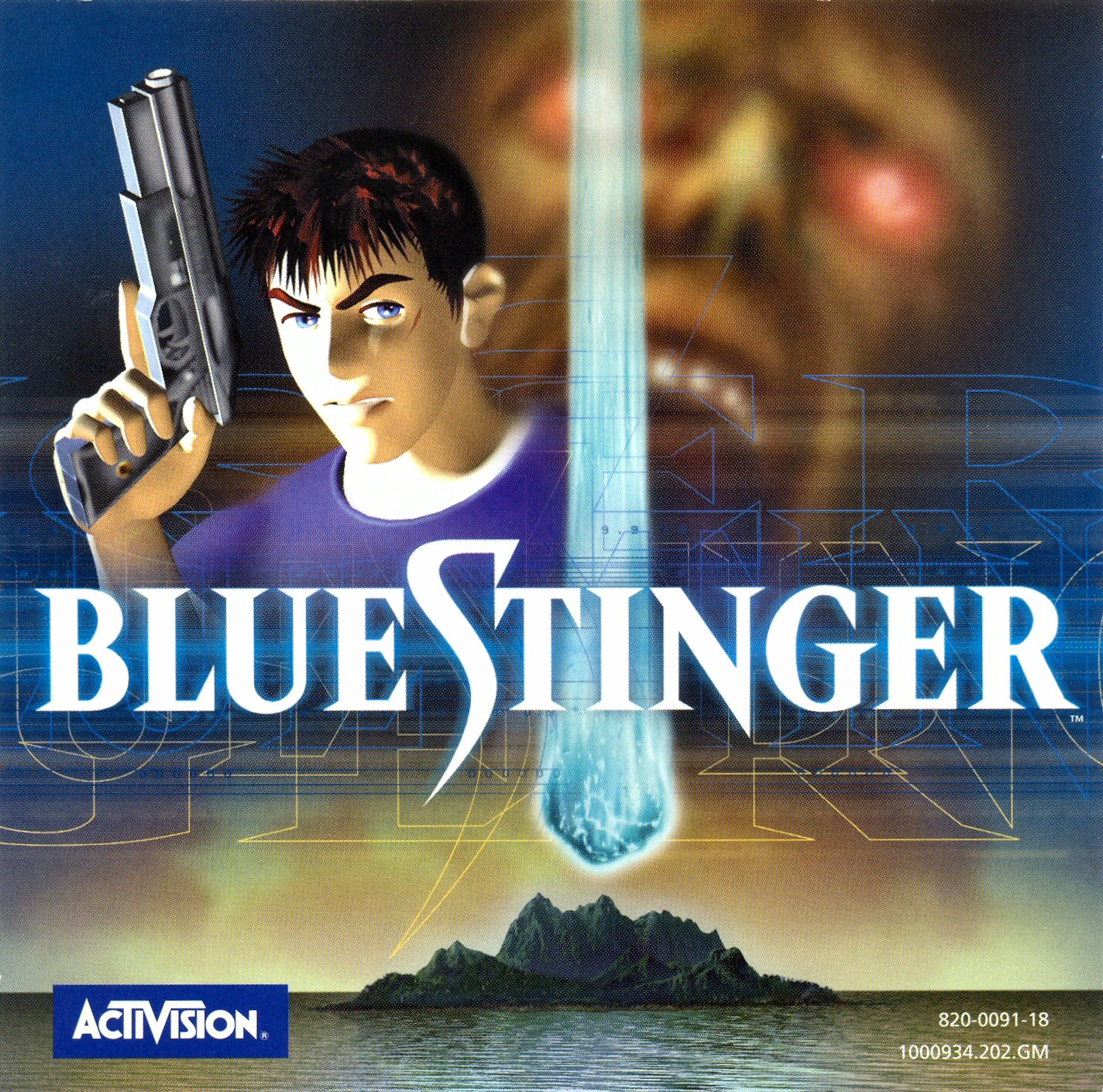 Caja de Blue Stinger
