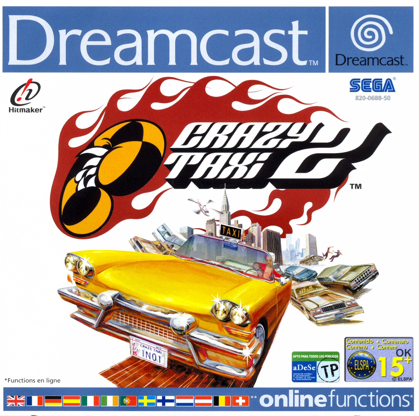 Caja de Crazy Taxi 2