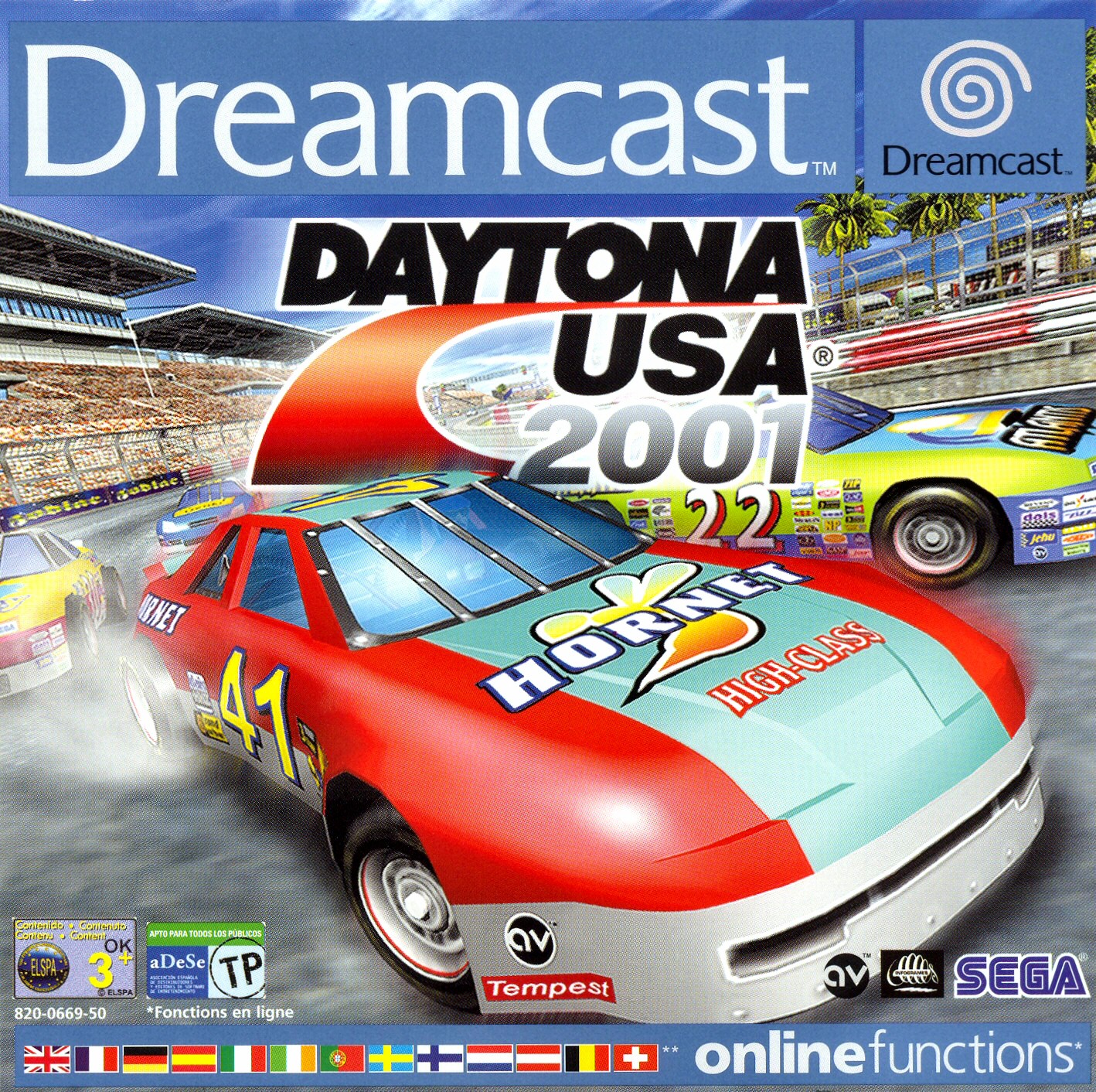 Caja de Daytona USA 2001