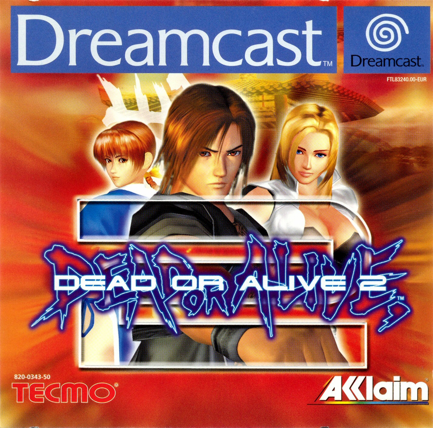 Caja de Dead or Alive 2