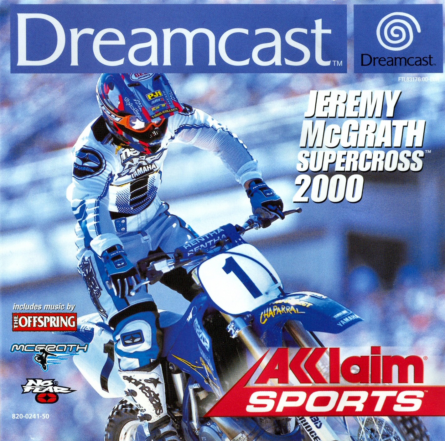 Caja de Jeremy McGrath SuperCross 2000