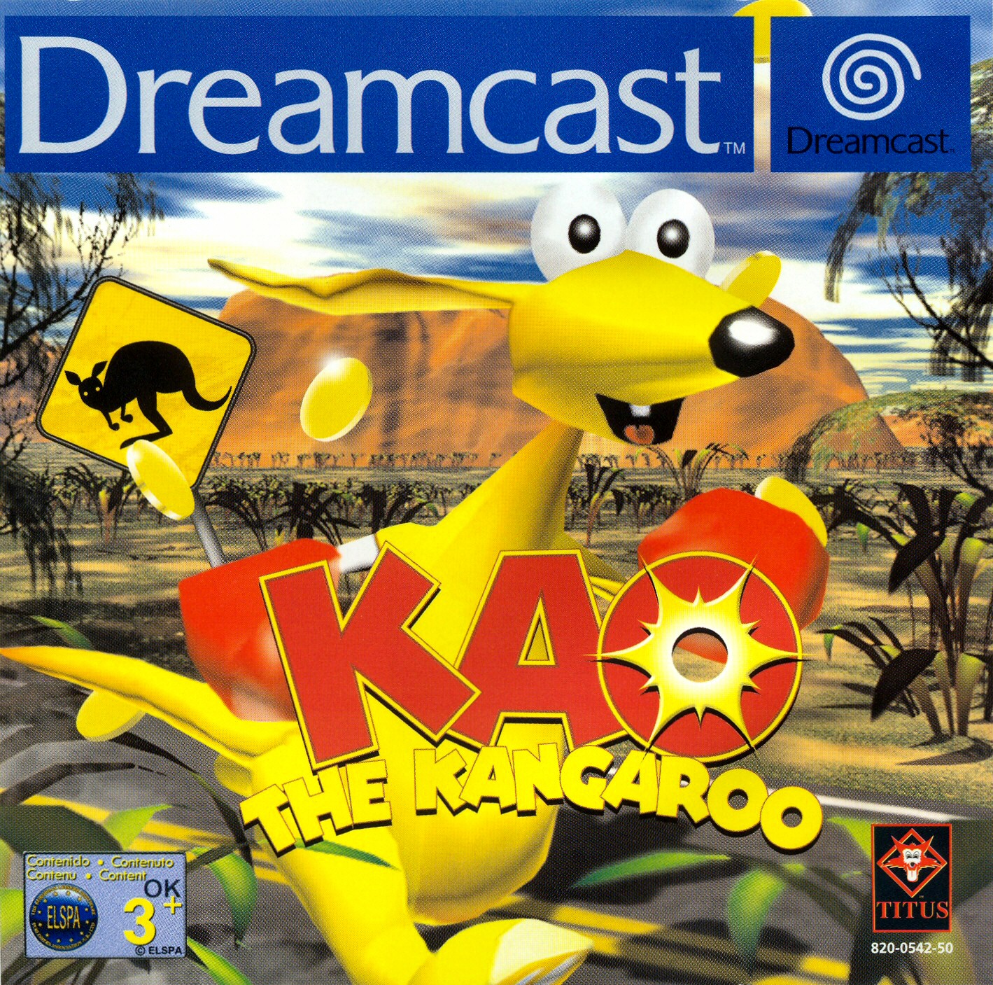 Caja de Kao the Kangaroo