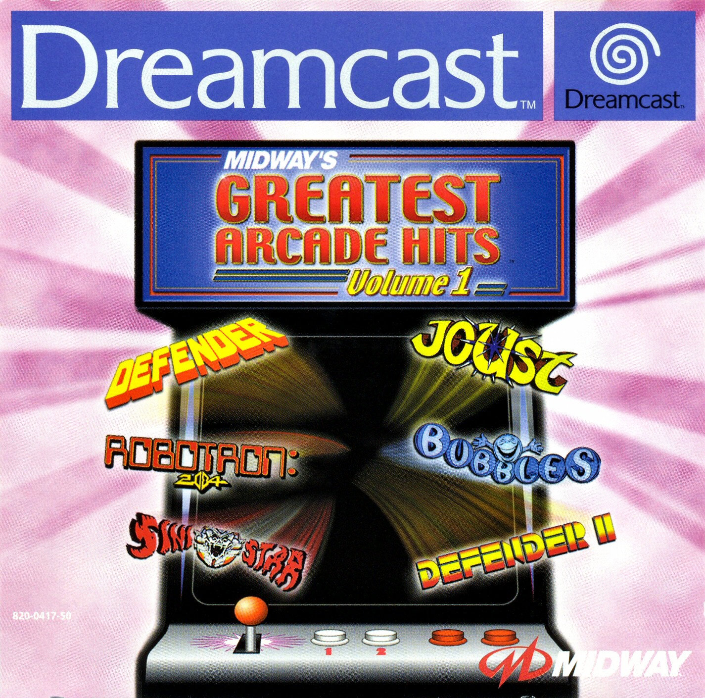 Caja de Midway’s Greatest Arcade Hits Volume 1