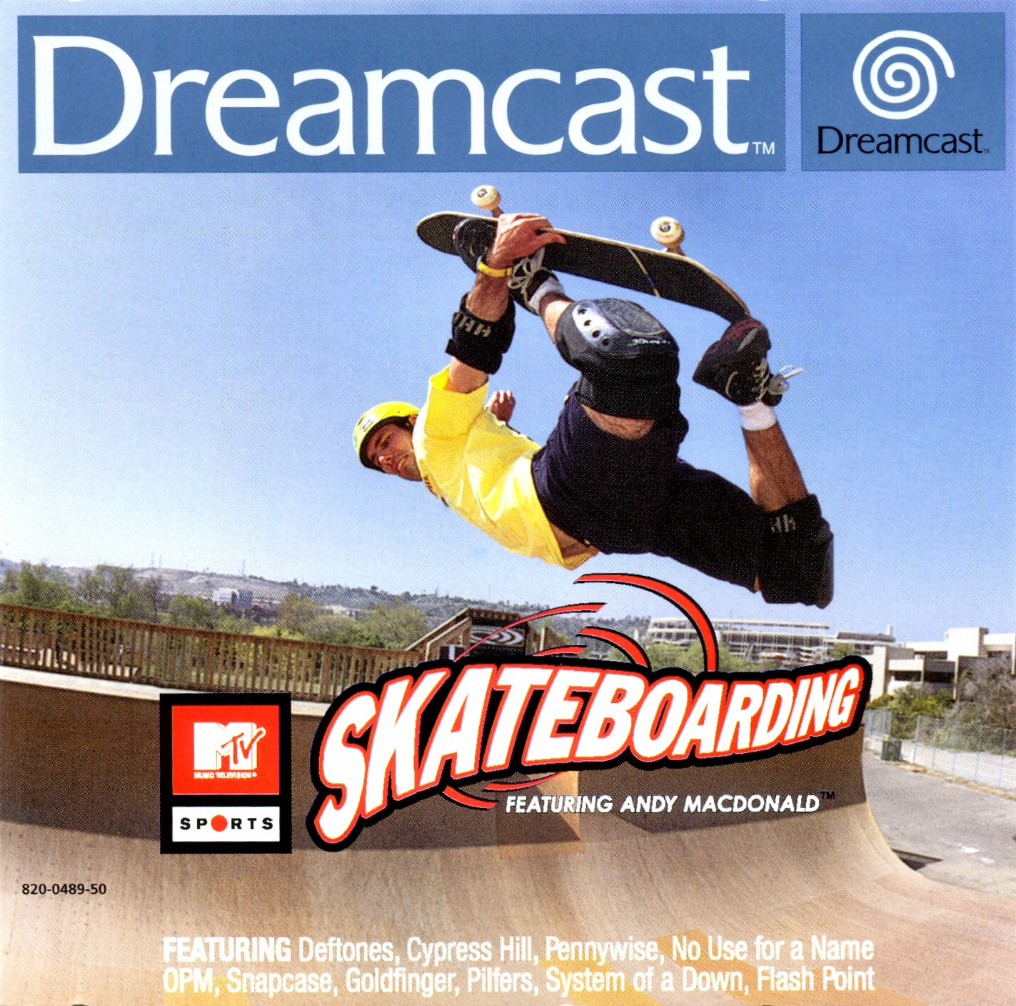Caja de MTV Sports: Skateboarding - Featuring Andy Macdonald