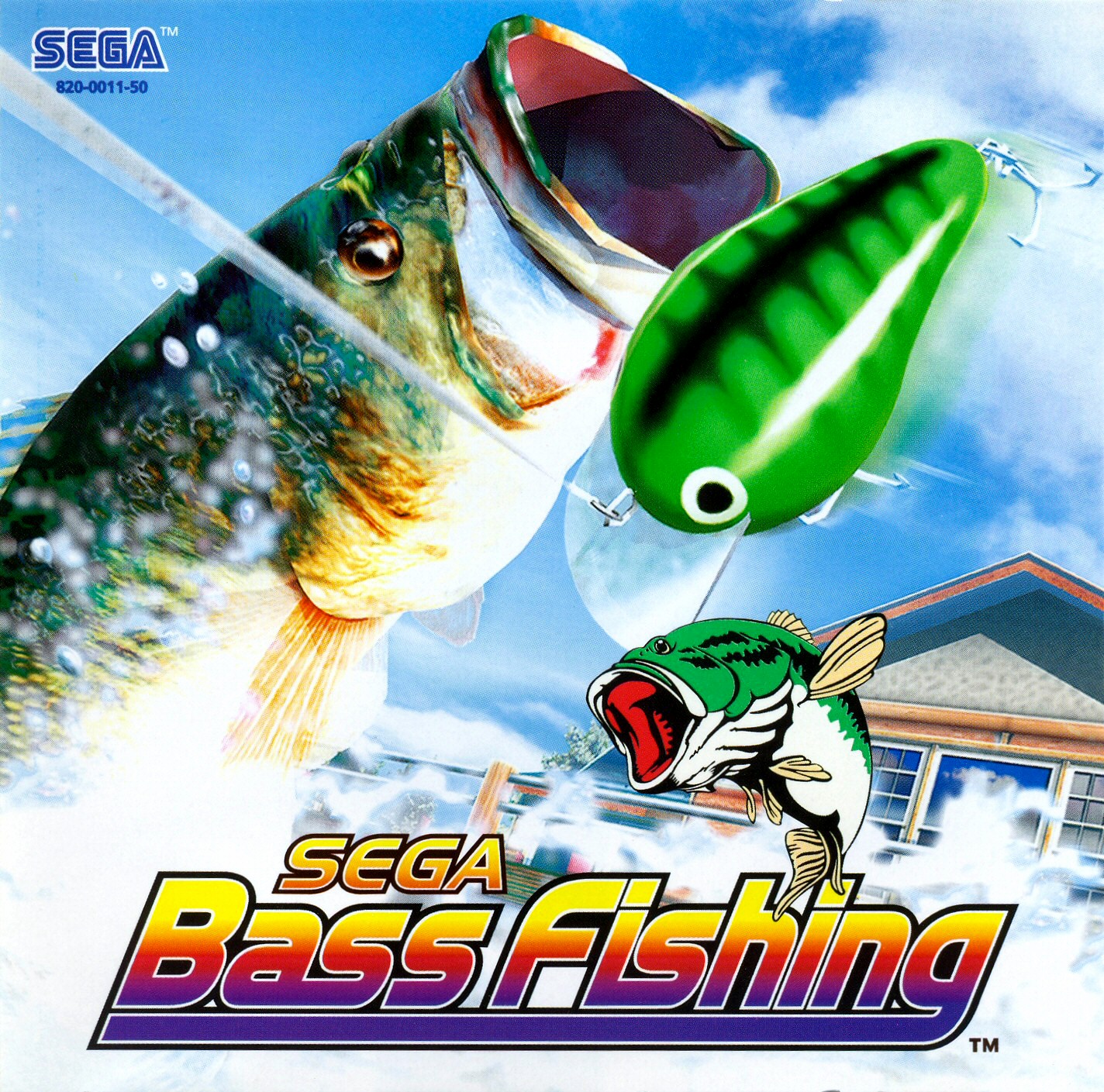 Caja de Sega Bass Fishing