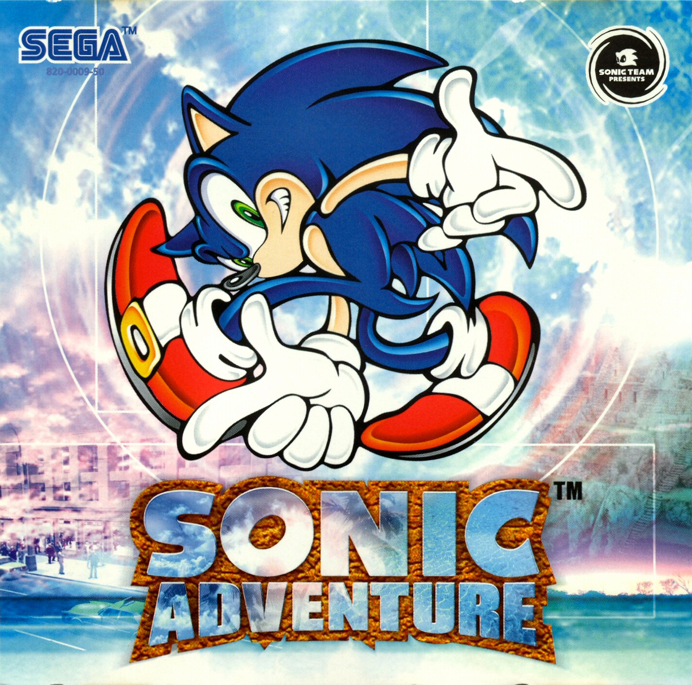 Caja de Sonic Adventure