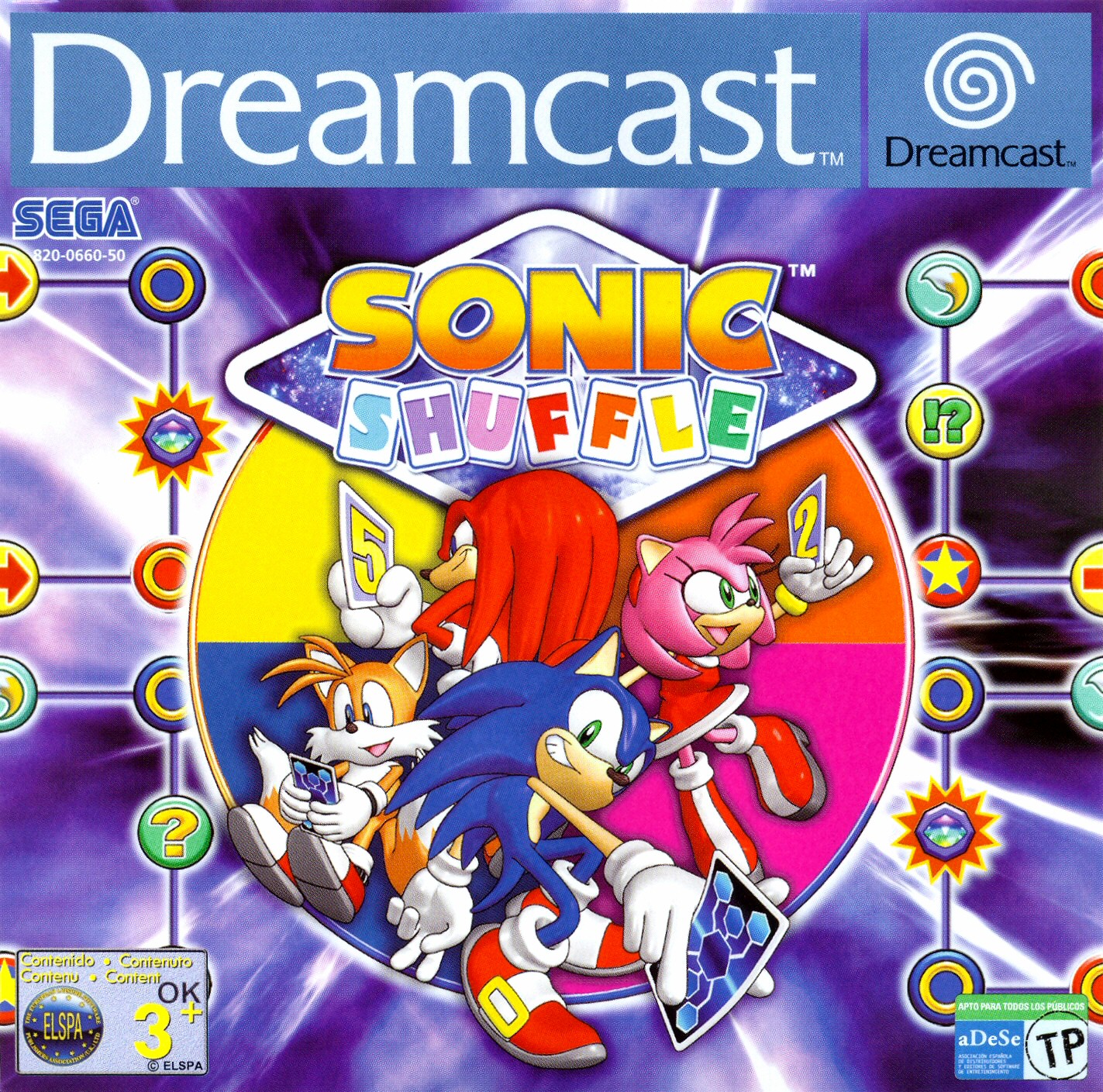 Caja de Sonic Shuffle