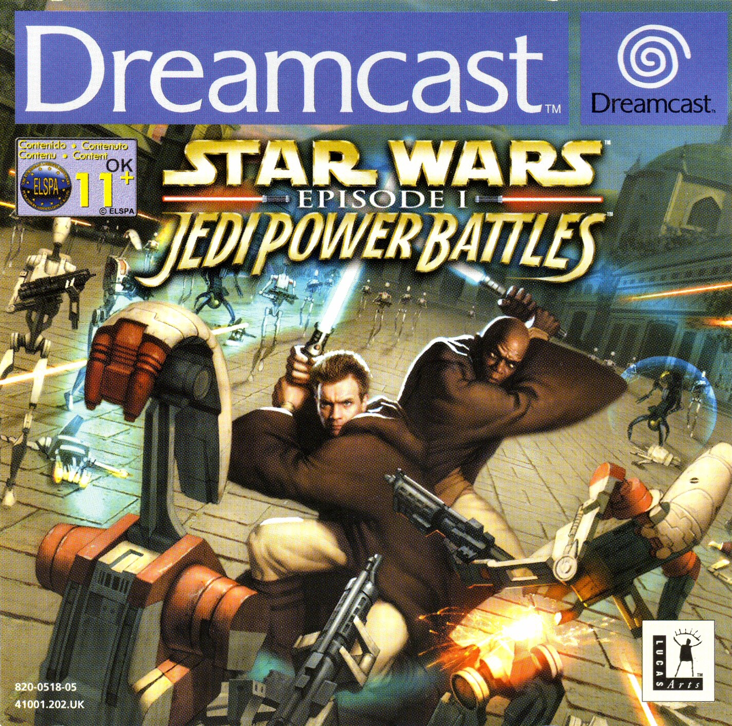 Caja de Star Wars Episode 1: Jedi Power Battles