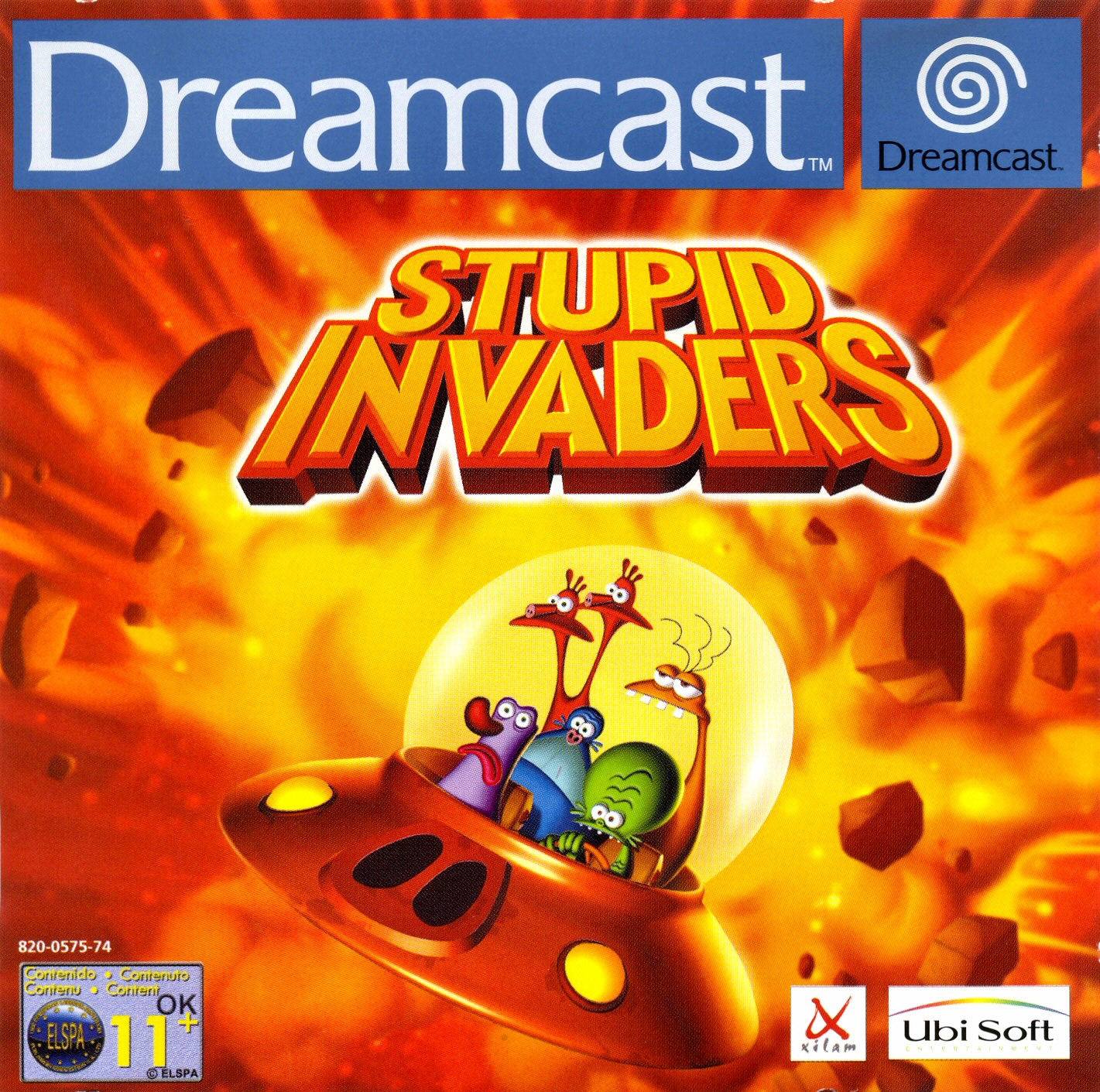 Caja de Stupid Invaders