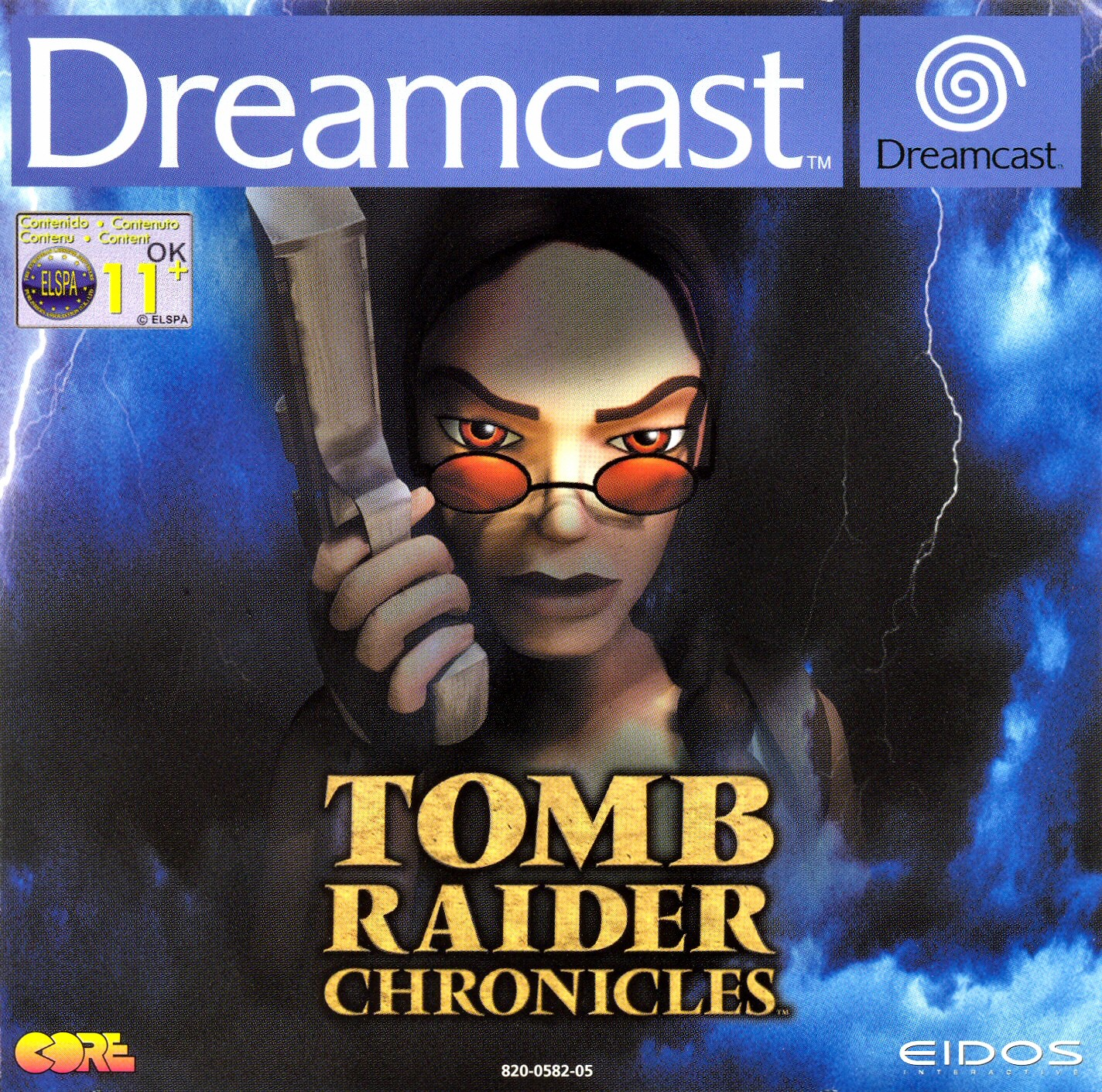 Caja de Tomb Raider Chronicles