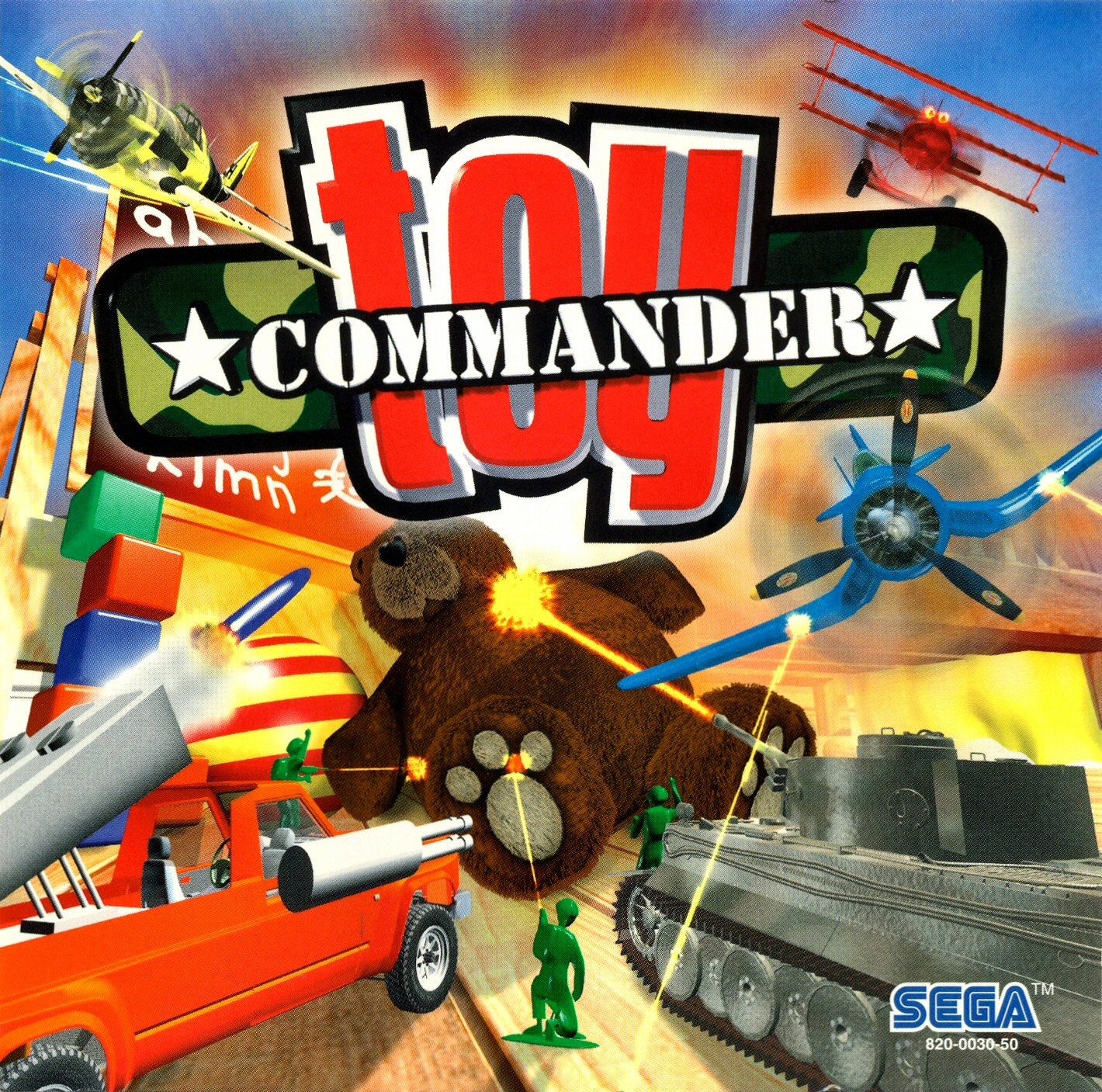 Caja de Toy Commander