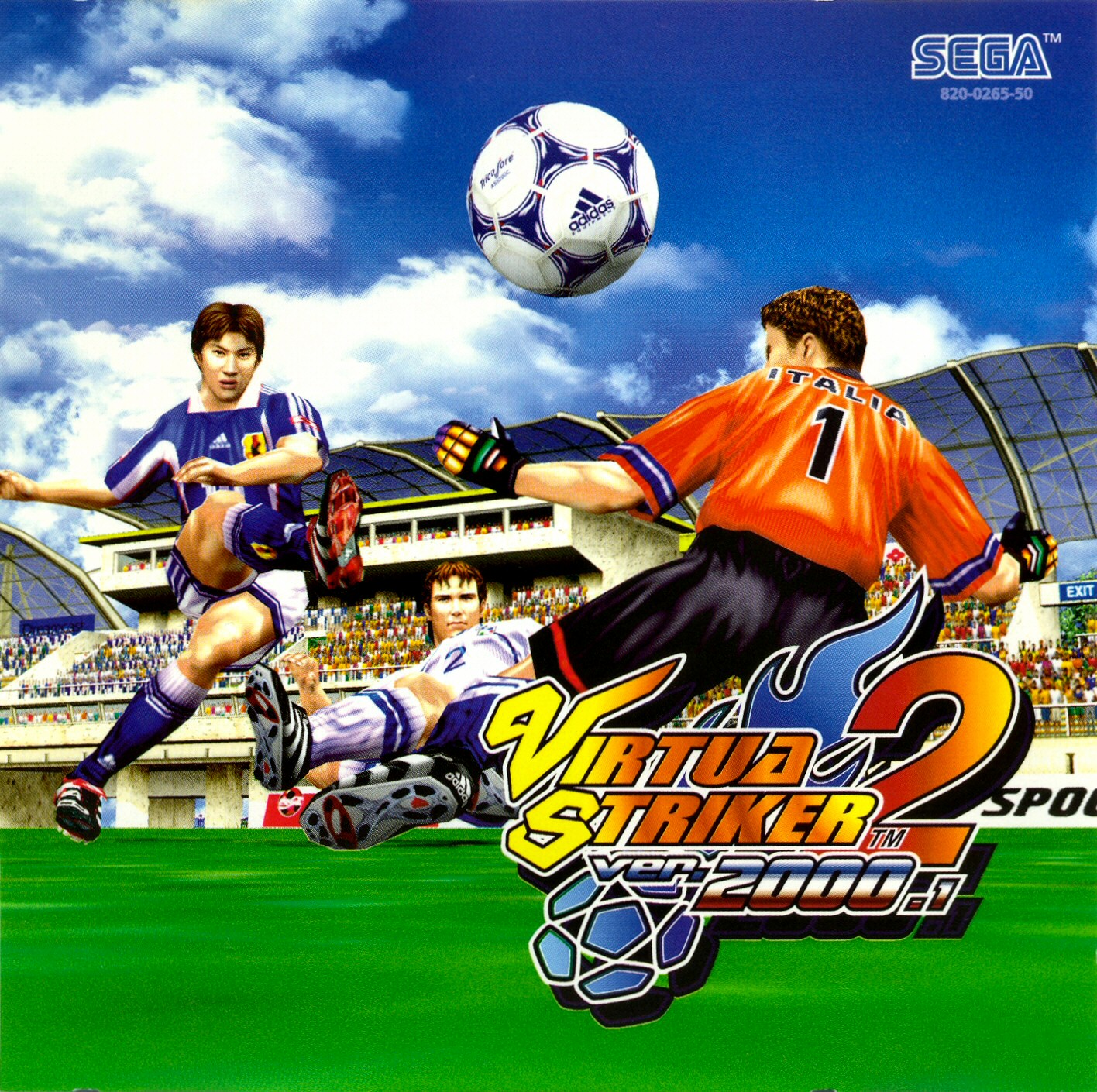 Caja de Virtua Striker 2 Ver. 2000.1