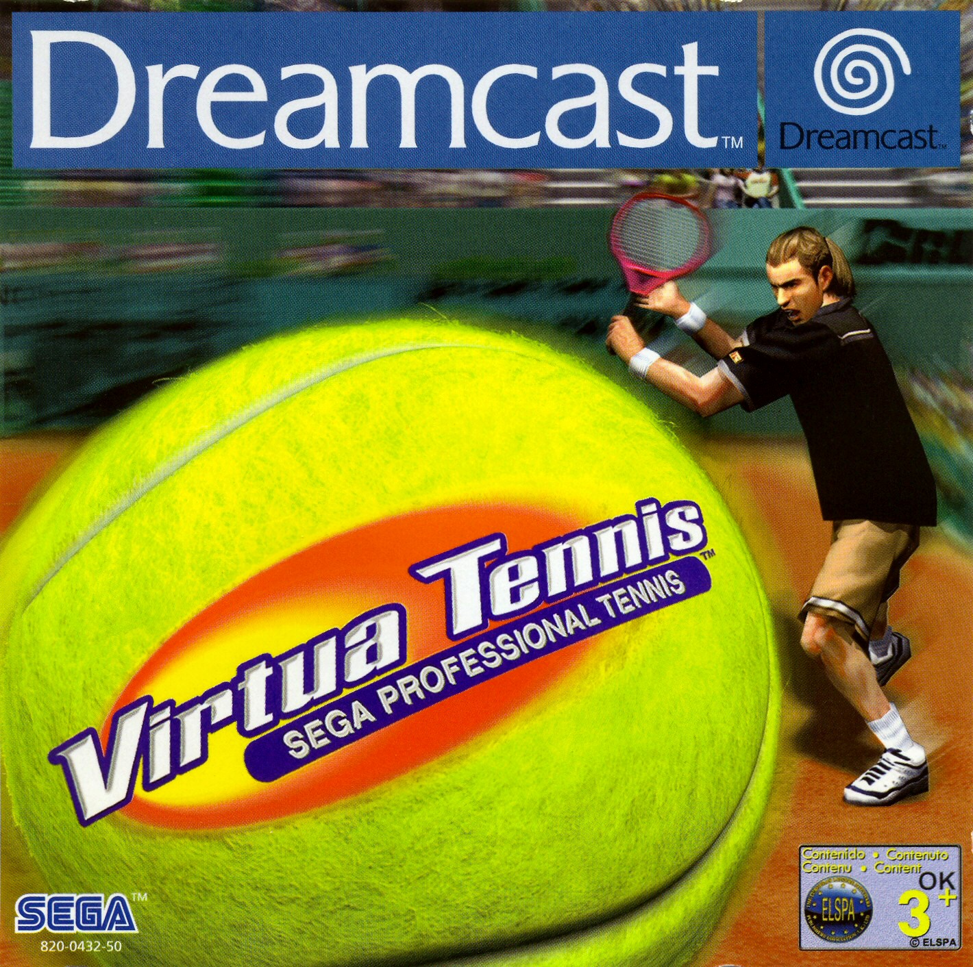Caja de Virtua Tennis